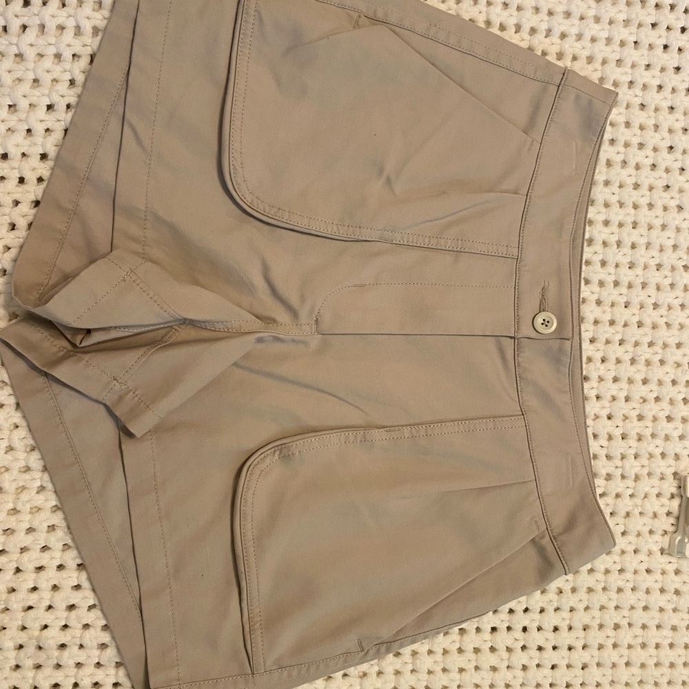 lululemon athletica Beige Cargo Shorts
